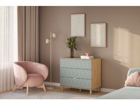 Комод Теджонс 93x85 Ромб Мятный
