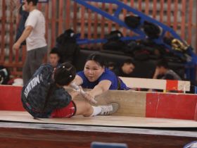 В селе Хатассы выявлены чемпионы Якутска по мас-рестлингу