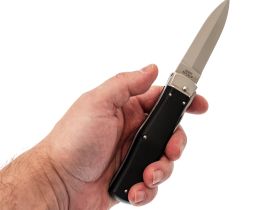 Автоматический многопредметный нож Mikov Predator, сталь 420, рукоять пластик