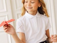 Футболка поло для девочки