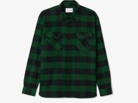 Мужская фланелевая рубашка-куртка Lacoste оверсайз