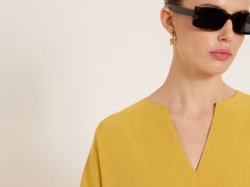 Платье Respiro, горчица