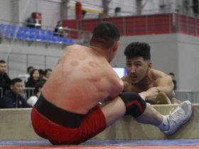 Фоторепортаж. Лучшие моменты первого отборочного турнира на Игры Дыгына