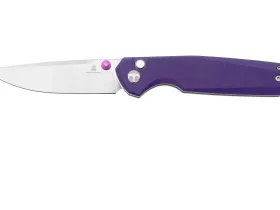 Складной нож Bestechman Velix, сталь 14C28N, рукоять G10, фиолетовый