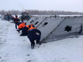 В Якутске на Зеленом лугу начали обустройство крещенской купели