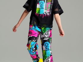 Фуфайка трикотажная для девочек (футболка)