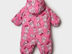 Комбинезон детский текстильный с полиуретановым покрытием для девочек