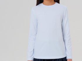 Фуфайка трикотажная для девочек (футболка)