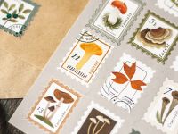 Стикеры Дворникова А. "Лесные марки"