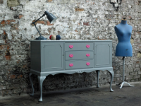 Краска для мебели ультраматовая Rust-oleum "Chalky" банка 125 мл, цвет обожженый кирпич