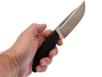 Нож Райбек №1, сталь VG10, рукоять G10 со вставкой микарта, черный