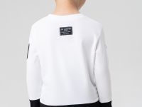 Фуфайка трикотажная для мальчиков (футболка с длинными рукавами)