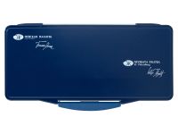 Палитра прямоугольная пластиковая с крышкой "Белые ночи" 18 ячеек, 26,7 х 12,8 х 2,6 см, белая