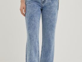 Джинсы straight fit женские