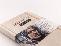 Скетчбук для графики Малевичъ "Graf'Art" Light Wood 9,5х14,5 см, 48 л 150 г