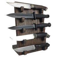 Подставка для коллекции из 5-ти ножей Woodinhome HKS0205OB, дуб, коричневый
