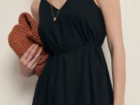 Сарафан макси льняной с вырезом на спине