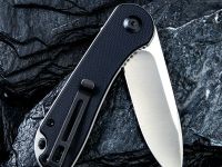 Складной нож CIVIVI Elementum, сталь D2, Black G10