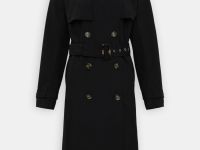 Двубортный тренч с поясом