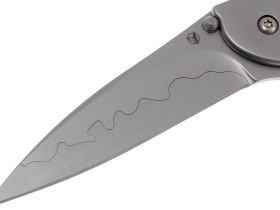 Складной нож Leek - Kershaw 1660CB (composite blade), сталь D2/Sandvik™ 14C28N, рукоять нержавеющая сталь 410