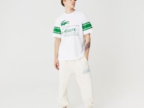 Футболка Lacoste свободного кроя унисекс