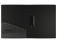 Папка c зажимом Berlingo "Instinct" А4, пластик, 17 мм, 700 мкм, с внутр. карманом