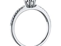 Кольцо из белого золота с бриллиантами э4701кц09181200