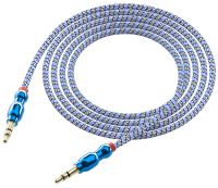 Кабель Red Line FibraX mini-jack / mini-jack 1 м Синий