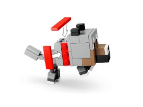 Minecraft 21592 Конструктор LEGO Minecraft Атака куриного наездника в пустыне