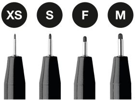 Набор маркеров профессиональных Faber-castell "Pitt" 4 шт (M.F.S.SX)