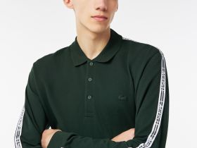 Мужское поло Lacoste из хлопка