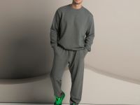 Брюки Massimo men, серые прямые