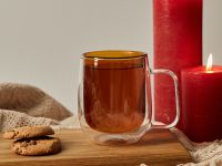 Кружка Atmosphere, коричневая