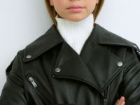 Косуха для девочек, Черный