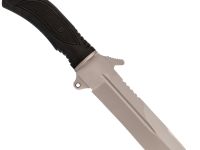 Нож с фиксированным клинком Тайфун, сталь 65х13, рукоять Elastron