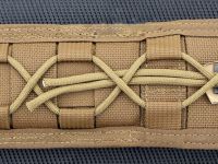 Нож с фиксированным клинком Spartan Blades Harsey Difensa, сталь CPM-S35VN Flat Dark Earth, рукоять черная микарта, чехол песочный