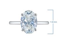 Кольцо из серебра э0612кц11231157