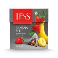 Чай фруктовый Tess Banana Split, в пирамидках, 20 шт.
