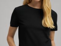 Приталенная футболка из джерси