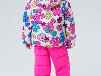 Комплект текстильный с полиуретановым покрытием для девочек: куртка, полукомбинезон