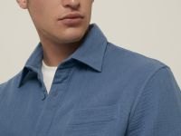 Рубашка с коротким рукавом из хлопка