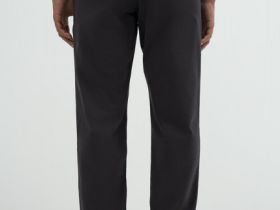 Базовые брюки-чиносы Regular, Серый