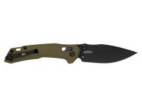 Складной нож Zero Tolerance 0203, сталь CPM-M4, рукоять G10, зеленый