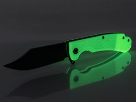 Складной нож Daggerr Powie blackwash сталь 8Cr14MoV рукоять Glow