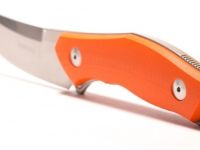 Нож с фиксированным клинком Fantoni, C.U.T. Fixed, FAN/CUTFxBkOrKy, сталь CPM-S30V, рукоять cтеклотекстолит G-10, оранжевый