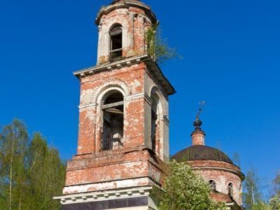 Преображенская церковь с иконостасом (сер.) п.п.XIX в.