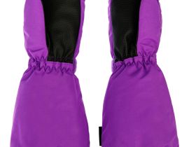 Варежки текстильные для девочек