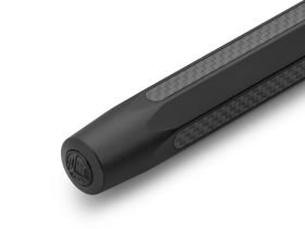 Ручка перьевая Kaweco AC Sport, чернила синие, корпус черный