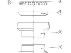 Рулевая колонка FSA Orbit UF - NO.2N 1 1/8" AHEADSET (черный)