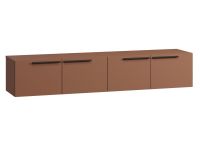 ТВ-тумба подвесная Кимбол 200x37 Терракотовый